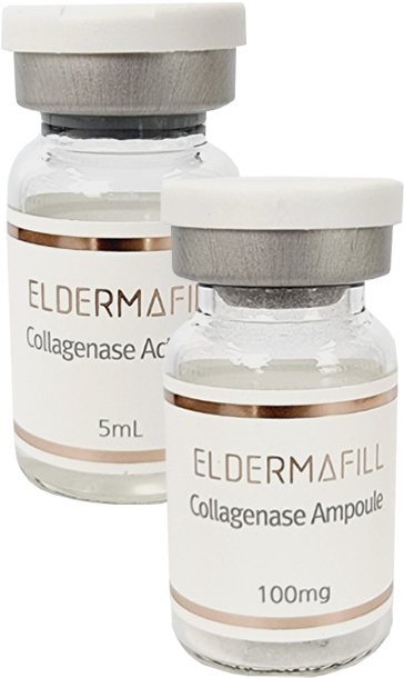 картинка Collagenase Ampoule + Collagenase Activator - Элдермафилл инъекционный препарат (100 мг + 5 мл)