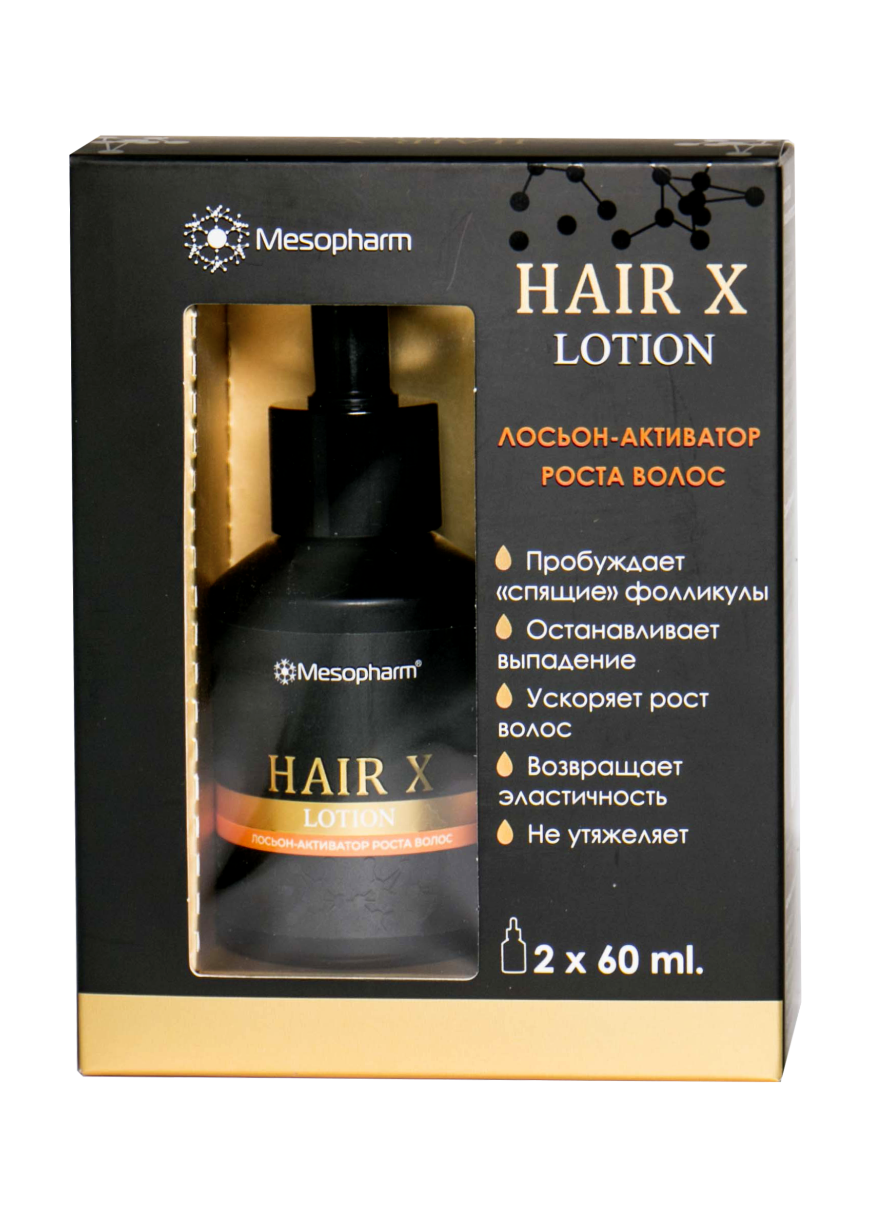 картинка Лосьон-активатор для роста волос HAIR X LOTION уп-2x60 от магазина Одежда+