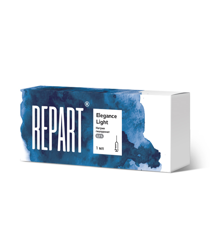 картинка Repart® Elegance Light (имплантат внутридермальный концентрацией 2,2%), шприц 1 мл №1 от магазина Одежда+