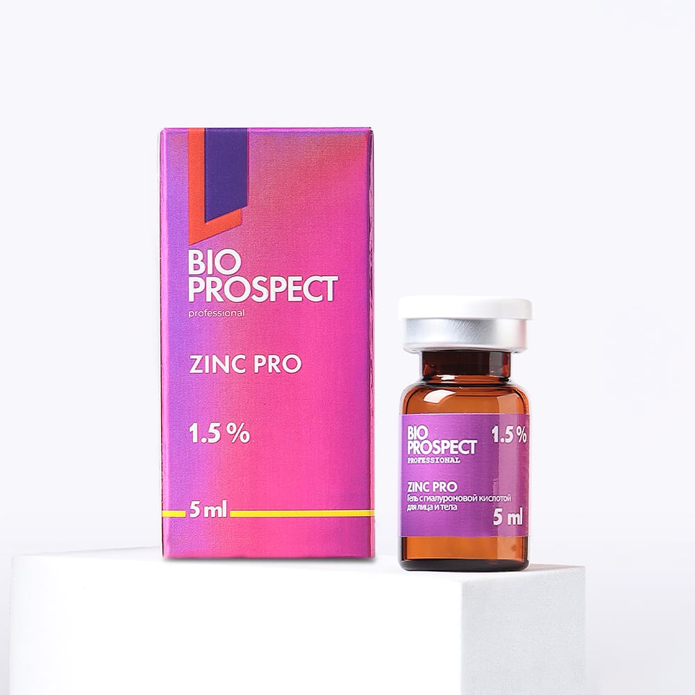 картинка BIOPROSPECT Zink Pro (хлористый цинк 1.5%) гель с ГК, 5мл от магазина Одежда+