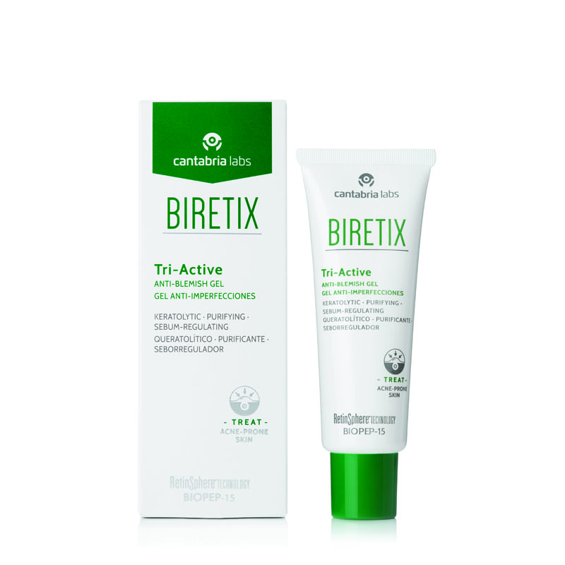 картинка BiRetix - Tri-Active Anti-Blemish Gel – Гель ТРИ-АКТИВ для кожи с акне, 50 мл от магазина Одежда+