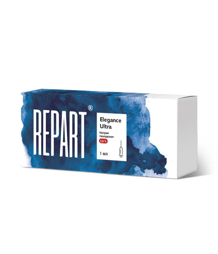 картинка Repart® Elegance Ultra (имплантат внутридермальный концентрацией 2,6%), шприц 1 мл №1 от магазина Одежда+
