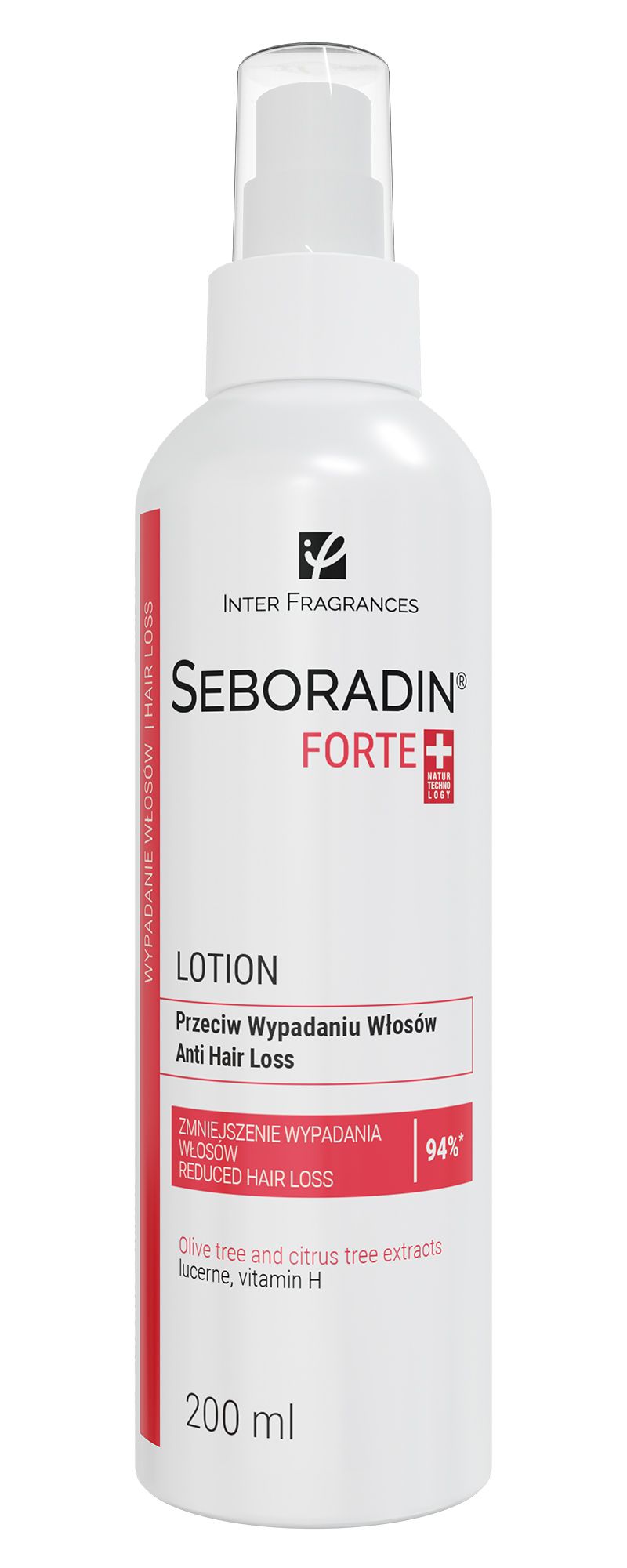 картинка Лосьон-сыворотка  FORTE от выпадения волос / Seboradin  FORTE  Lotion 200 мл