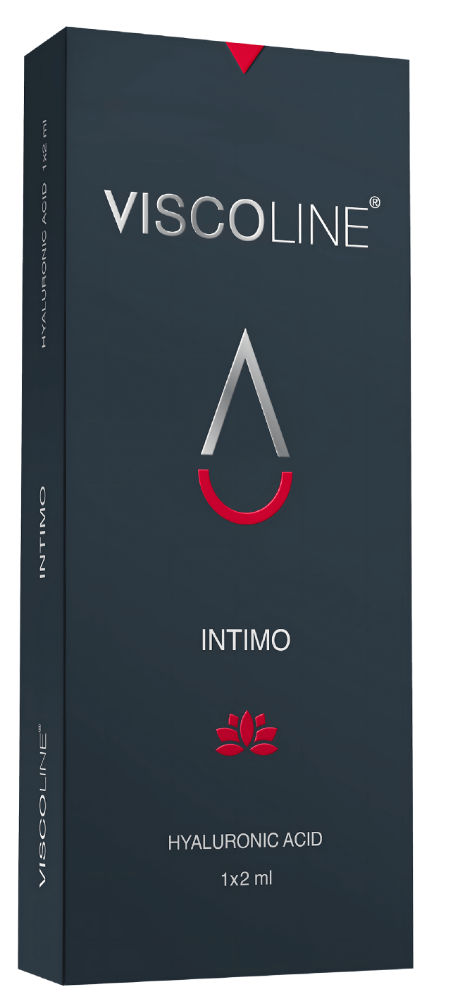 картинка VISCOLINE INTIMO Имплант вязко-эластичный внутрикожный, 1 шприц*2 мл
