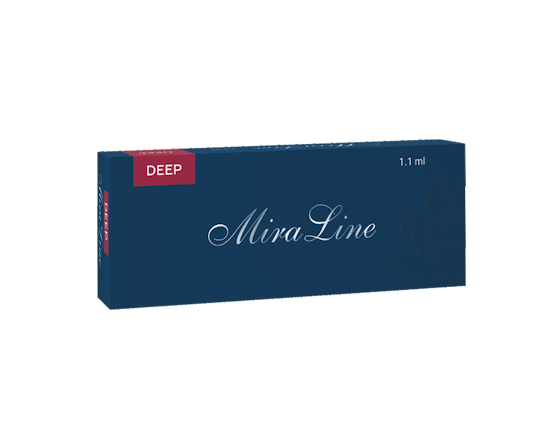 картинка MIRA LINE Deep филлер без лидокаина, шприц 1,1 мл